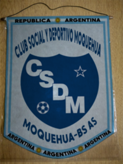 Banderín Grande Club Deportivo Moquehua - comprar online