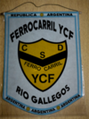 Banderín Grande Club Ferrocarril Ycf Rio Gallegos - comprar online