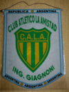 Banderín Grande Club La Amistad Ing. Giagnoni - comprar online