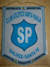 Banderín Grande Club Santa Paula Galvez - comprar online