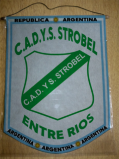 Banderín Grande Club Strobel Entre Rios - comprar online