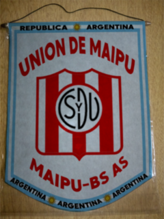 Banderín Grande Club Union De Maipu - comprar online