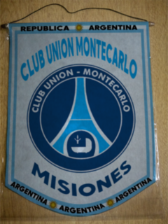 Banderín Grande Club Union Montecarlo Misiones - comprar online