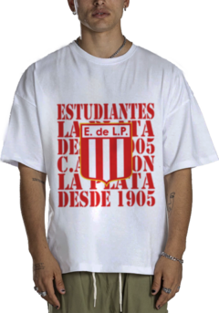 Remera Algodon Urbana De Adulto De Estudiantes De La Plata 14 Modelos