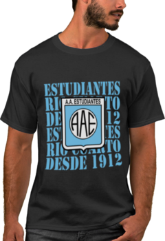 Remera Algodon Urbana De Adulto De Estudiantes De Rio Cuarto 9 Modelos