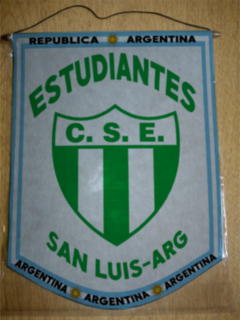 Banderín Grande Estudiantes De San Luis 2 Modelos