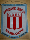 Banderín Grande Estudiantes Unidos Bariloche - comprar online