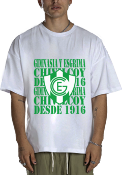 Remera Algodon Urbana De Adulto De Gimnasia Y Esgrima Chivilcoy 3 Modelos