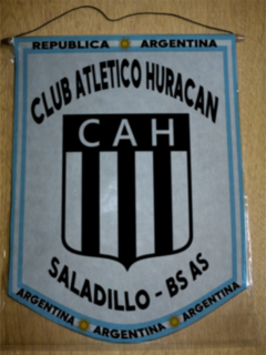 Banderín Mediano Huracan De Saladillo - comprar online