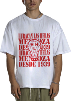 Remera Algodon Urbana De Adulto De Huracan Las Heras 4 Modelos