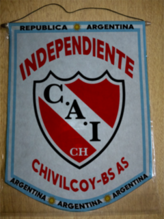 Banderín Grande Independiente Chivilcoy 2 Modelos - comprar online