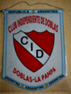 Banderín Grande Independiente De Doblas La Pampa - comprar online