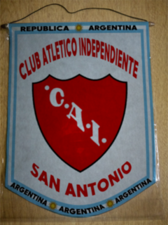 Banderín Grande Independiente De San Antonio - comprar online