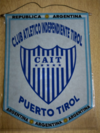 Banderín Grande Independiente Tirol Chaco - comprar online