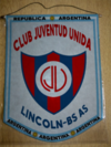 Banderín Grande Juventud Unida De Lincoln - comprar online