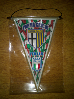 Banderín Triangular Parma Calcio Italia 2 modelos en internet