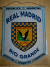 Banderín Grande Real Madrid Rio Grande - comprar online