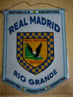 Banderín Grande Real Madrid Rio Grande - comprar online