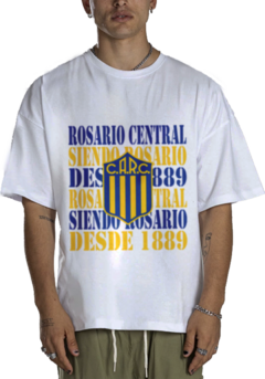 Remera Algodon Urbana De Adulto De Rosario Central 27 Modelos