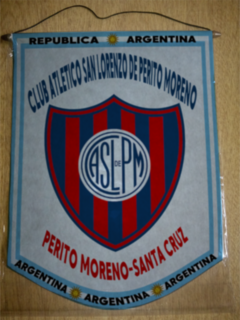 Banderín Grande San Lorenzo Perito Moreno en internet