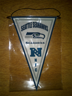 Banderin Triangular NFL Seattle Seahawks - comprar online