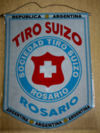 Banderín Grande Tiro Suizo Rosario - comprar online