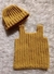 Chaleco y gorro de niño
