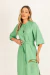 Chemise Tucano - Linho Verde Pistache - comprar online