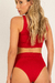 Calcinha Hot Pants Maresias - Vermelho na internet