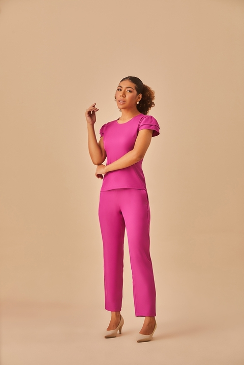 Scrub Feminino Sônia - Fúcsia
