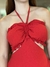 Vestido Longo Vermelho na internet