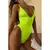 Swimwear Monokini V profundo para mulheres, maiôs de uma peça, trajes de banho - comprar online