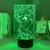 Luminária LED 3D Naruto - loja online
