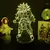 Luminária LED 3D Dragon Ball Manga - loja online