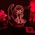 Luminária LED 3D Boku No Hero - Geekyner:Roupas e Acessórios Nerds