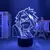 Luminária LED 3D Hero Academia Anime - loja online