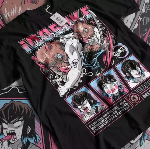 Camiseta Inosuke Unissex 100%algodão - comprar online
