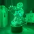 Luminária LED 3D Jujutsu Kaisen na internet
