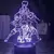 Luminária LED 3D Naruto Shippuden - Geekyner:Roupas e Acessórios Nerds