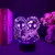 Luminária LED 3D Demon Slayer