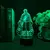 Luminária LED 3D One Piece Wanted - loja online
