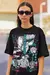 Jujutsu Kaisen Camiseta Geto Suguru Gojo Girl Anime Presente Camiseta Preta Todo - comprar online