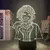 Luminária LED 3D Boku No Hero - loja online
