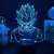 Luminária LED 3D Dragon Ball Manga