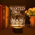 Luminária LED 3D One Piece Wanted - loja online