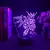 Luminária LED 3D Gundam Anime