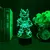 Imagem do Luminária LED 3D Hero Academia Anime