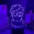Imagem do Luminária LED 3D Naruto Manga