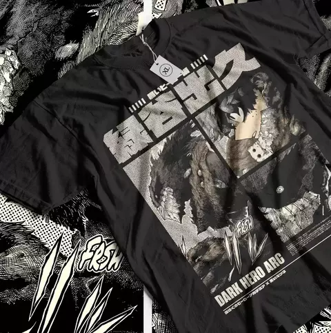 Camiseta Dark Deku Boku No Hero Unissex 100%algodão - comprar online