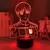 Luminária LED 3D Attack On Titan - Geekyner:Roupas e Acessórios Nerds